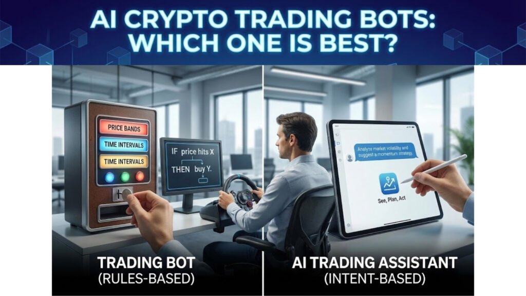 trading bot vs AI agent workflows